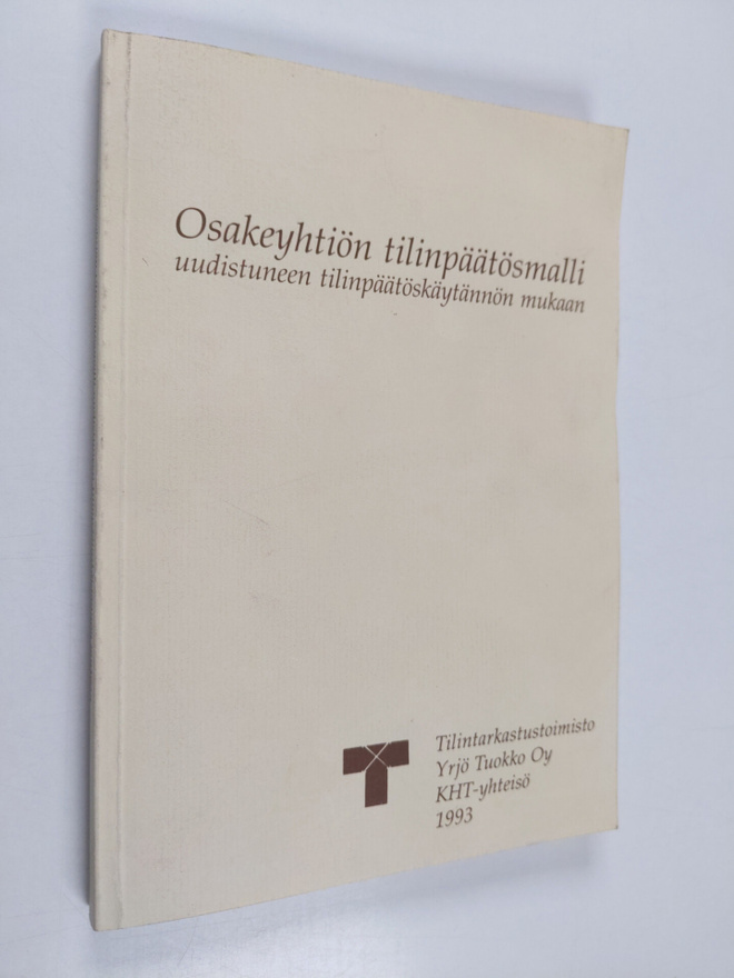 Osakeyhtiön tilinpäätösmalli