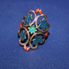 Byblos sormus vintage 1988 Made in Italy - pikkukuva 1