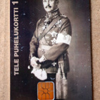 Marsalkka presidentti Mannerheim puhelinkortti - pikkukuva 1