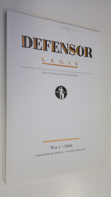 Defensor legis n:o 1/2006