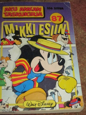 AKU ANKAN TASKUKIRJA 87 - MIKKI ESIIN