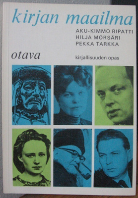 Kirjan maailma - kirjallisuuden opas, Otava 1975. 7p. 264 s.