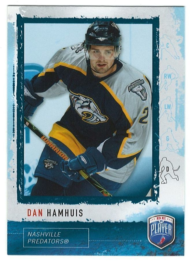 06-07 Upper Deck Be a Player #119 Dan Hamhuis