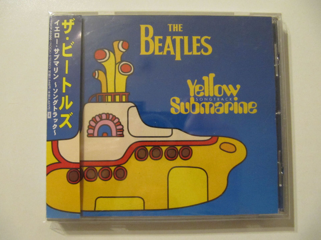 The Beatles Yellow Submarine Songtrack  Japanilainen CD OBI