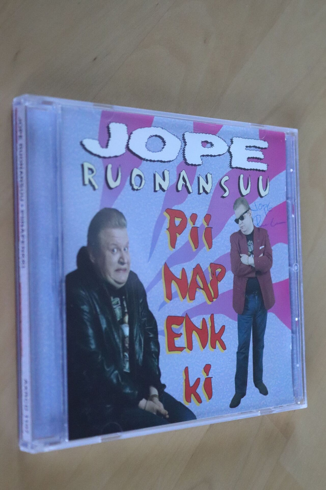 CD Jope Ruonansuu : Piinapenkki ( 1996, nimmarilla )
