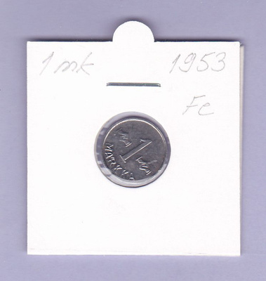 1 mk v.1953 Fe KM#36