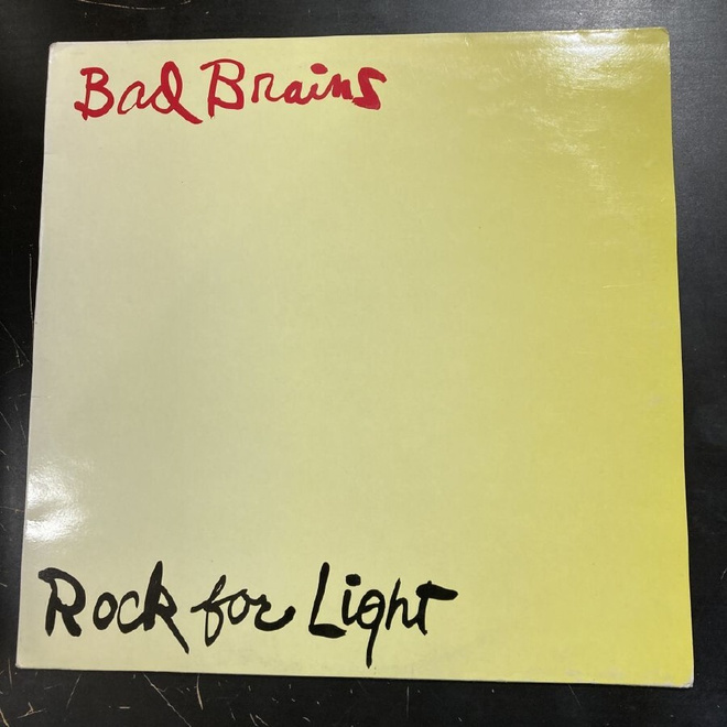 Bad Brains - Rock The Light (FRA/1983) LP