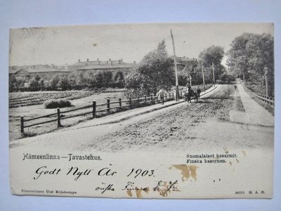 VANHA Postikortti Hämeenlinna 1903