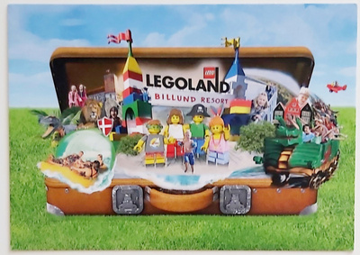 "LEGOLAND" - KULKEMATON POSTIKORTTI