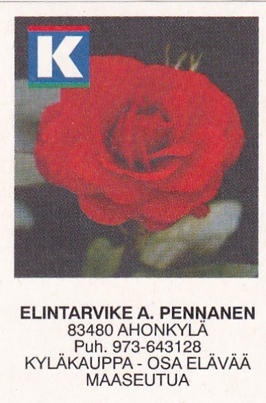 Ahonkylä, A. Pennanen , Kyläkauppa ,  5/15
