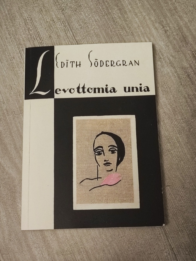 Levottomia unia Edith Södergran