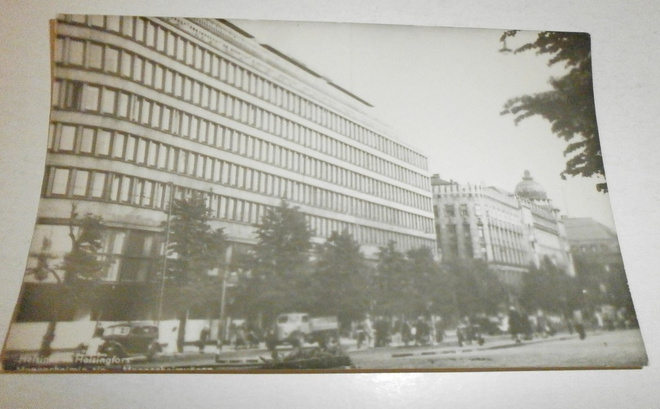 Helsinki, Sokos,Mannerheimintie, vanha valokuvapk, ei p.
