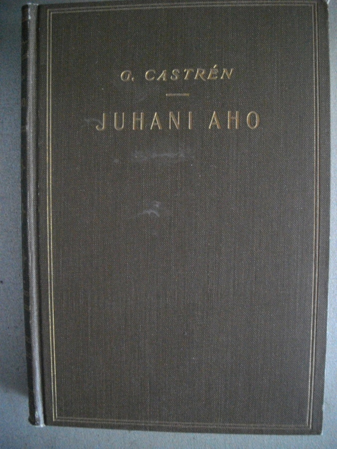 Gunnar Castrén: Juhani Aho (17.3)