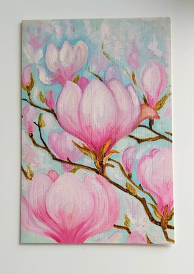 "Magnolia" - 2-os.  POSTIKORTTI  Kulkematon