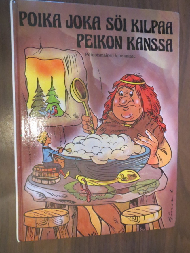 Poika joka söi kilpaa peikon kanssa