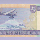 Liettua 10 Litu v.2007 P-68 - pikkukuva 2