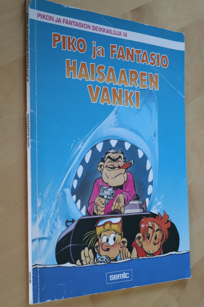 Haisaaren vanki Pikon ja Fantasion seikkailuja 14