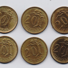 20 markkaa 1953, 56, 57, 60, 61 ja 62 kl9 - pikkukuva 1