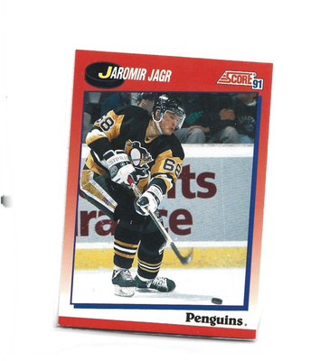 JAROMIR JAGR - 1991.92 SCORE CANADIAN BILINGUAL # 98