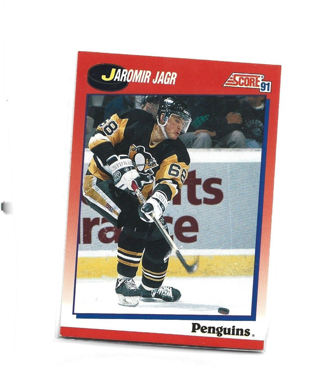 JAROMIR JAGR - 1991.92 SCORE CANADIAN BILINGUAL # 98