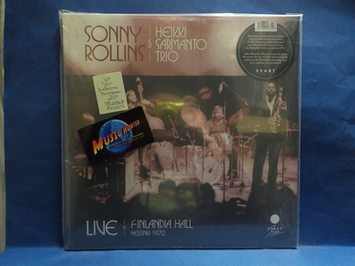 SONNY ROLLINS - FINLANDIA HALL HELSINKI 1972 UUSI 2LP