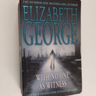 Elizabeth George : With No One as Witness - pikkukuva 1