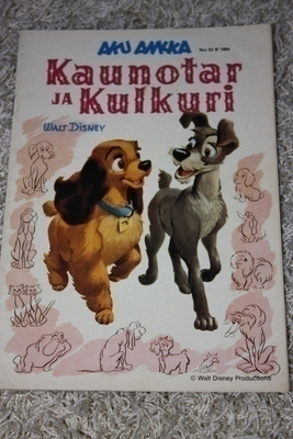 Aku Ankka # 52B / 1984 – Kaunotar ja Kulkuri