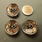 3 x Vintage iso nappi - pikkukuva 1
