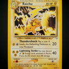 Pokemon kortti Raichu Neo Revelation rare - pikkukuva 1