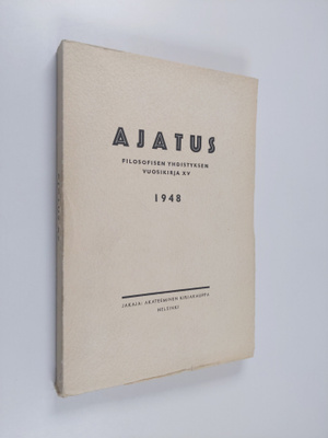 Ajatus 15 : Filosofisen yhdistyksen vuosikirja