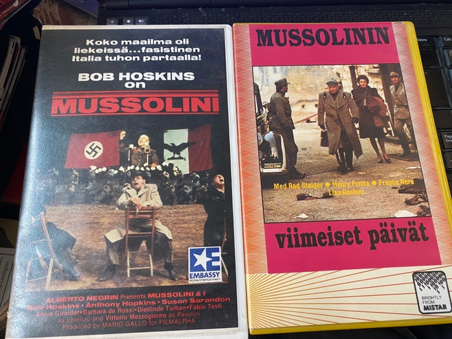 Mussolini x 2 - Mussolini ja Mussolinin viimeiset päivät VHS