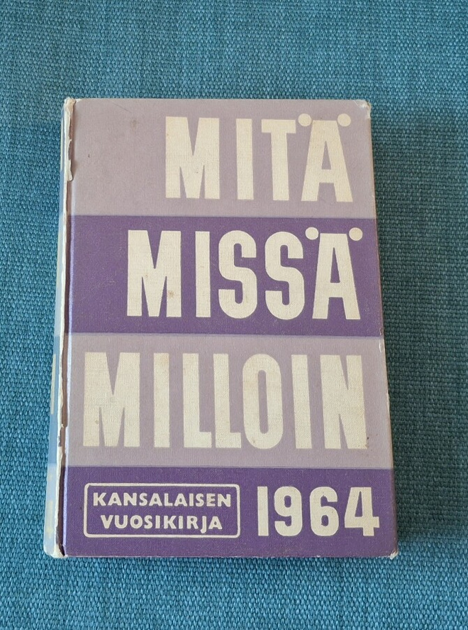 MITÄ MISSÄ MILLOIN 1964