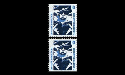 Saksa 1347_CD ** Käyttömerkkejä: nähtävyyksiä (1988)