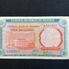 Central bank of Nigeria Five shillings 1968 - British Africa - pikkukuva 1