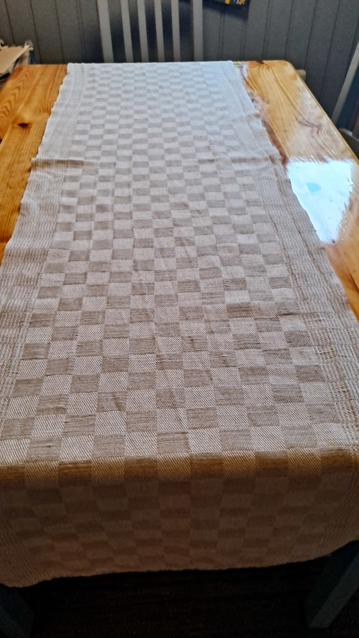 Tampella Ruutu pöytäliina 43 x 165 cm