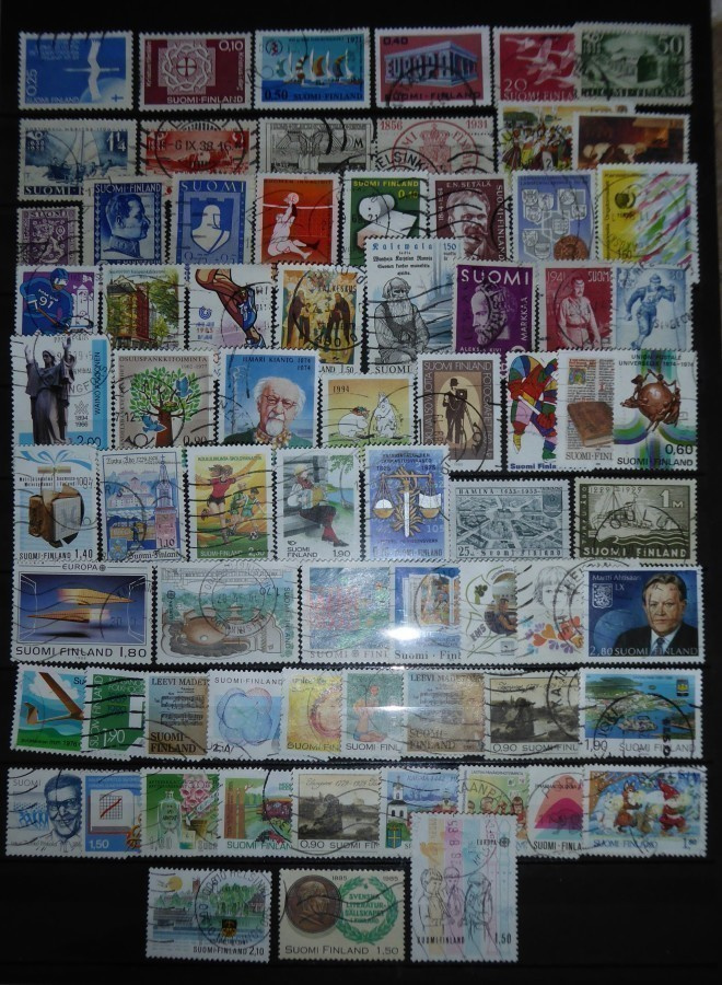 Suomi erikoismerkit 70 eril., ko (1 - 500 kpl) 2650 kpl