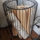 Fire basket musta Metallikori / Säilytyskori - pikkukuva 2