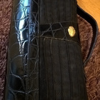 Musta upea Vintage Laukku / Isokokoinen Clutch - pikkukuva 5
