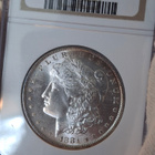 Morgan dollar 1881 S MS64 - pikkukuva 2