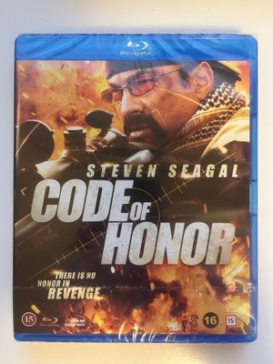 Code of Honor (Blu-ray) Steven Seagal (2016) UUSI