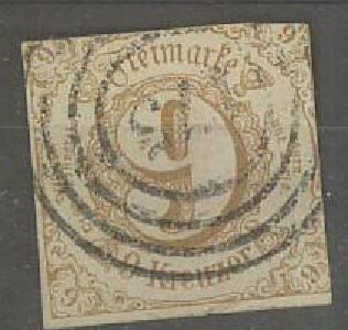 Thurn und Taxis Mi 34 o