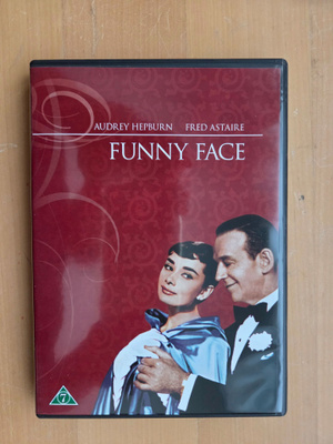 FUNNY FACE . RAKASTUNUT PARIISISSA . DVD . HEPBURN . ASTAIRE
