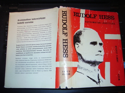 Leasor  RUDOLF HESS Kutsumaton lähettiläs (1p. 1963)Sis.pk:t