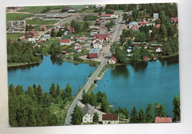 Joutsa: ilmakuva, silta (Velj.Karhumäki 3790)
