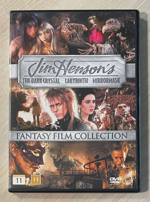 Jim Henson -kokoelma (3DVD) 3 fantasiaelokuvaa (UUSI)