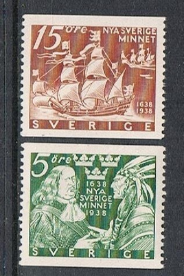 Ruotsi 1938 - Delaware 2eril  ++