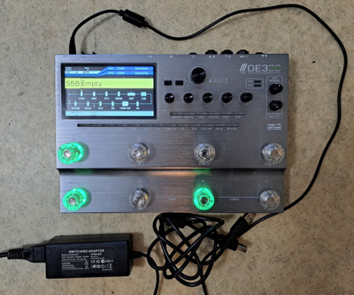 Multiefektit kitaralle Mooer GE 300 Lite V5.02 firmaware