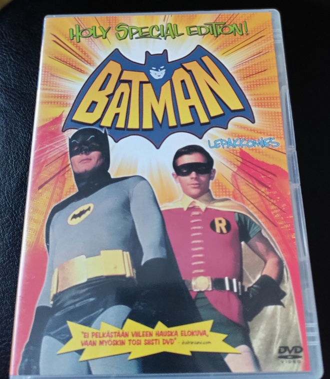 Batman lepakkomies DVD