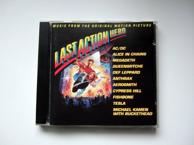 LAST ACTION HERO 1993 CD AC/DC, Megadeth jne