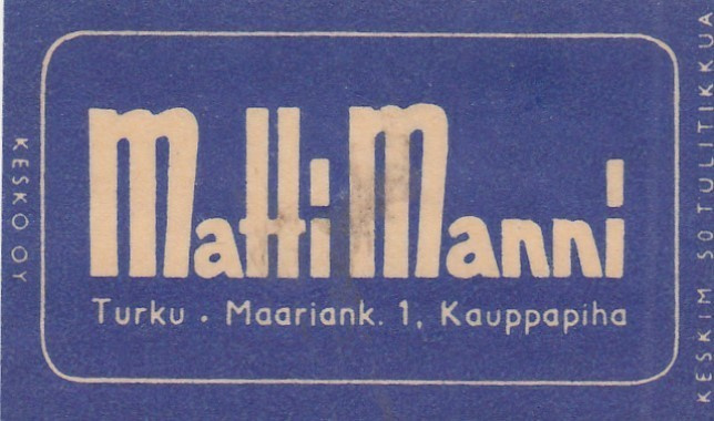 Turku, Matti Manni , Kesko Oy,  b281
